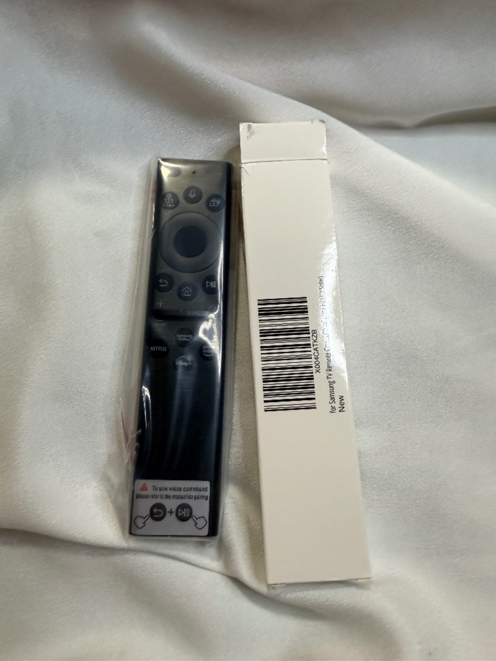 Samsung Smart TV Replacement Remote Voice Netflix Prime Disney+ TV Plus New